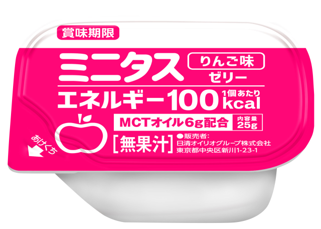 ミニタス エネルギーゼリー りんご味