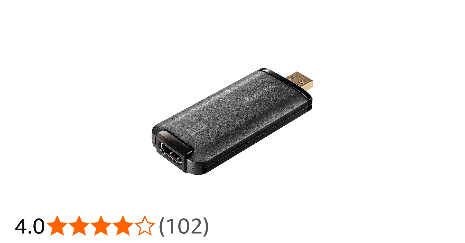 Amazon | アイ・オー・データ IODATA USB HDMI変換アダプター 4K 一眼