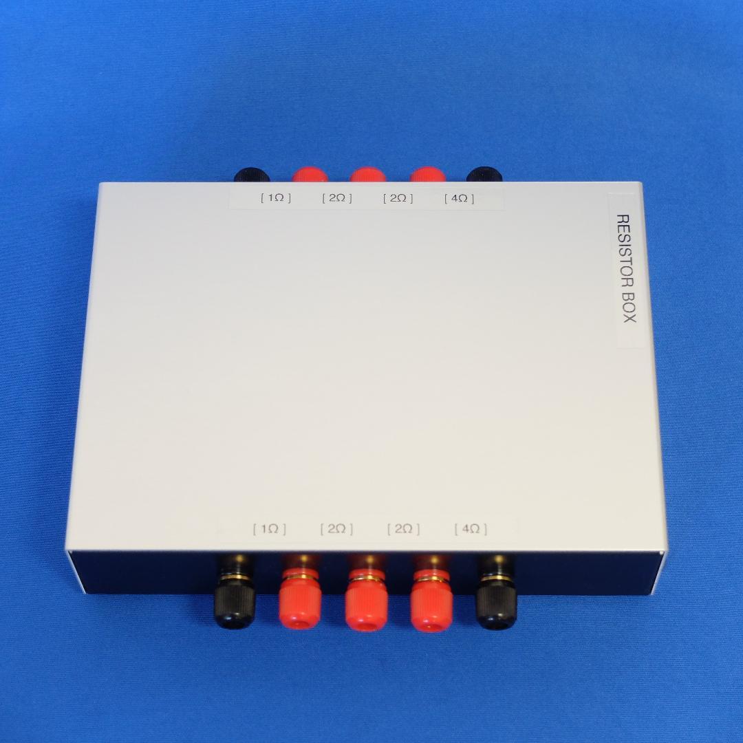 半導体アンプを真空管アンプの音に！ ダンピングファクター調整抵抗BOX 半導体アンプを真空管アンプの音に！ ダンピングファクター調整抵抗BOX