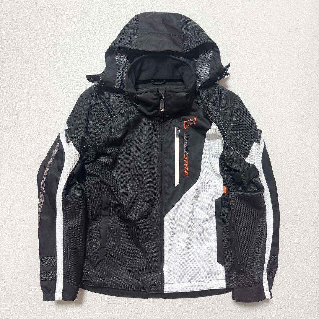 【極美品】HYOD フルメッシュジャケット M プロテクター・インナー付 試着無料】バイク インナープロテクター メッシュジャケット 春夏用