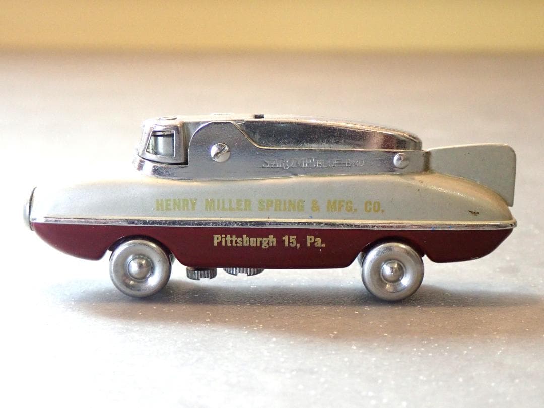 当時物 ヴィンテージオイルライター SAROME サロメ 自動車型 ヴィンテージ・オイルライター【 SAROME CRUISER 】レア物です