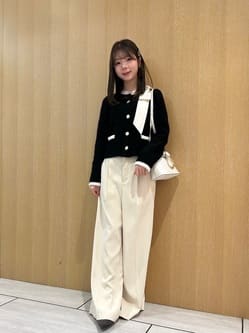 MARIEBELLEコラボ〉Ribbon Knit Jacket | カーデ | Rirandture（リ